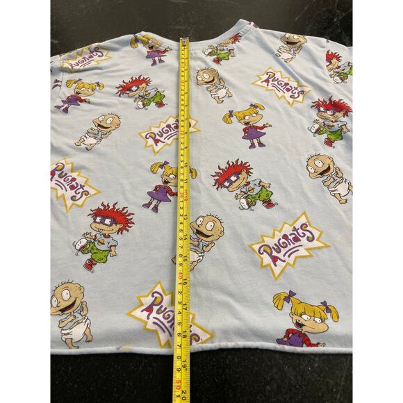 Rugrats Nickelodeon cropped short sleeve tee Large, 90's Y2K Era - Picture 7 of 9